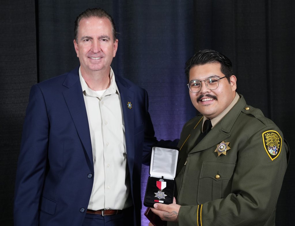 Officer Gilbert Duenas, Silver Star medal 2025.