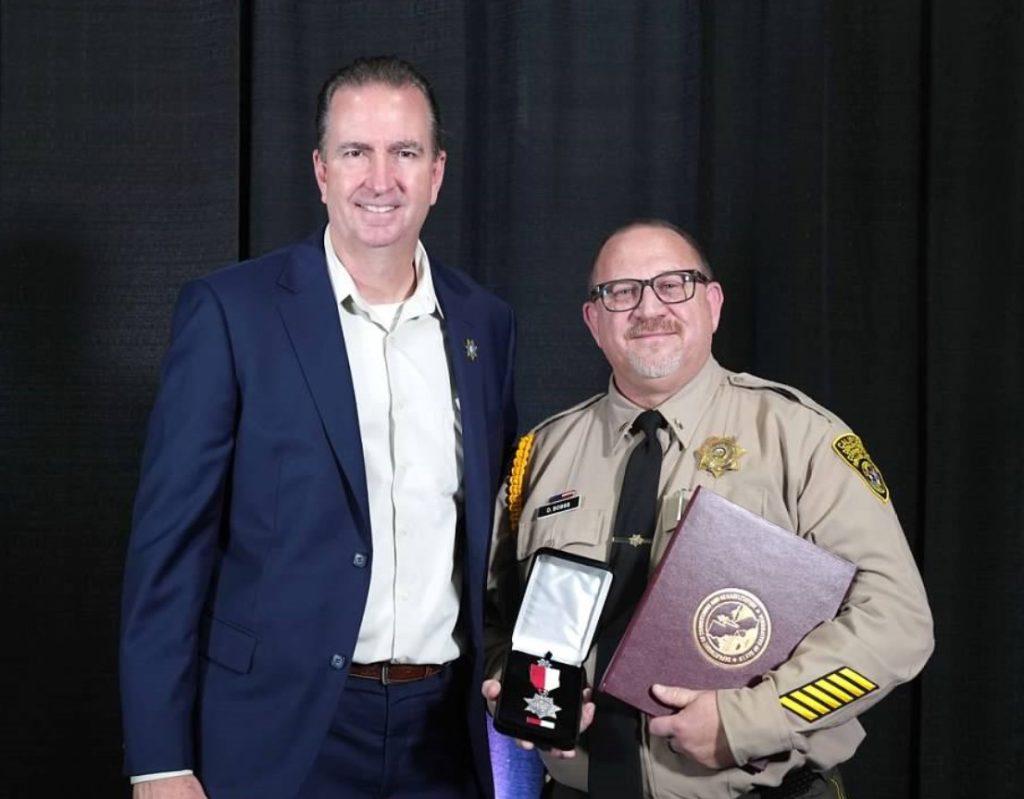 Silver award for Lt. Dana Boggs.