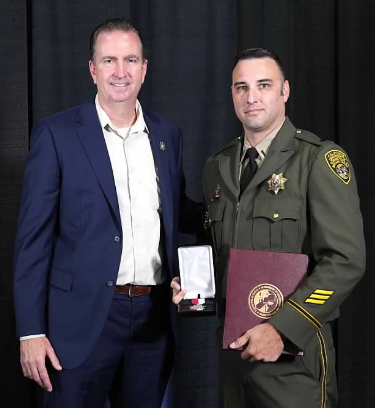 2025 Silver medal to Lt. Robert Smalley