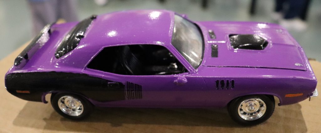Model of a Ford Hemi Cuda
