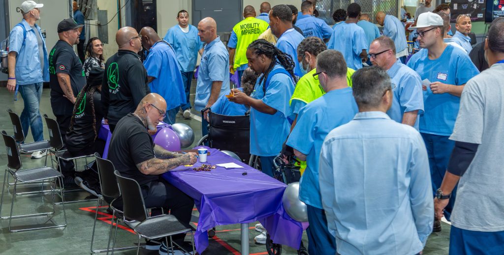 incarcerated at overdose awareness day event