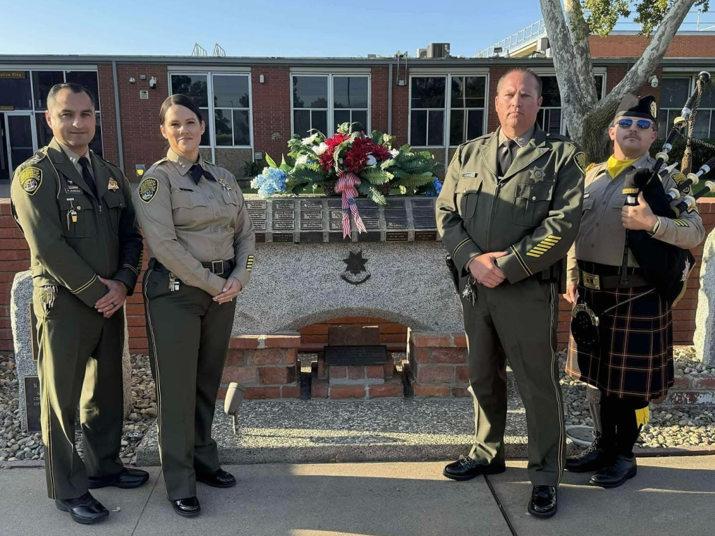 September 11, 2001 remembrance ceremony at the Richard A. McGee Correctional Training Center.
