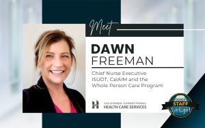Dawn Freeman, CCHCS staff spotlight.