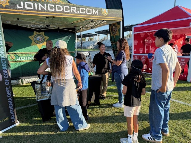 RCS booth at Fresno State University