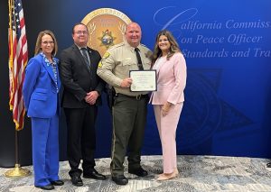 DAI Director Gena Jones, NKSP Warden Kevin Hixon, Sgt. Micheal Moody, POSED Deputy Director Gina Savala.