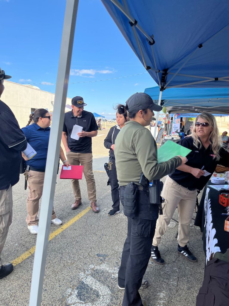 ASP employees attending health fair