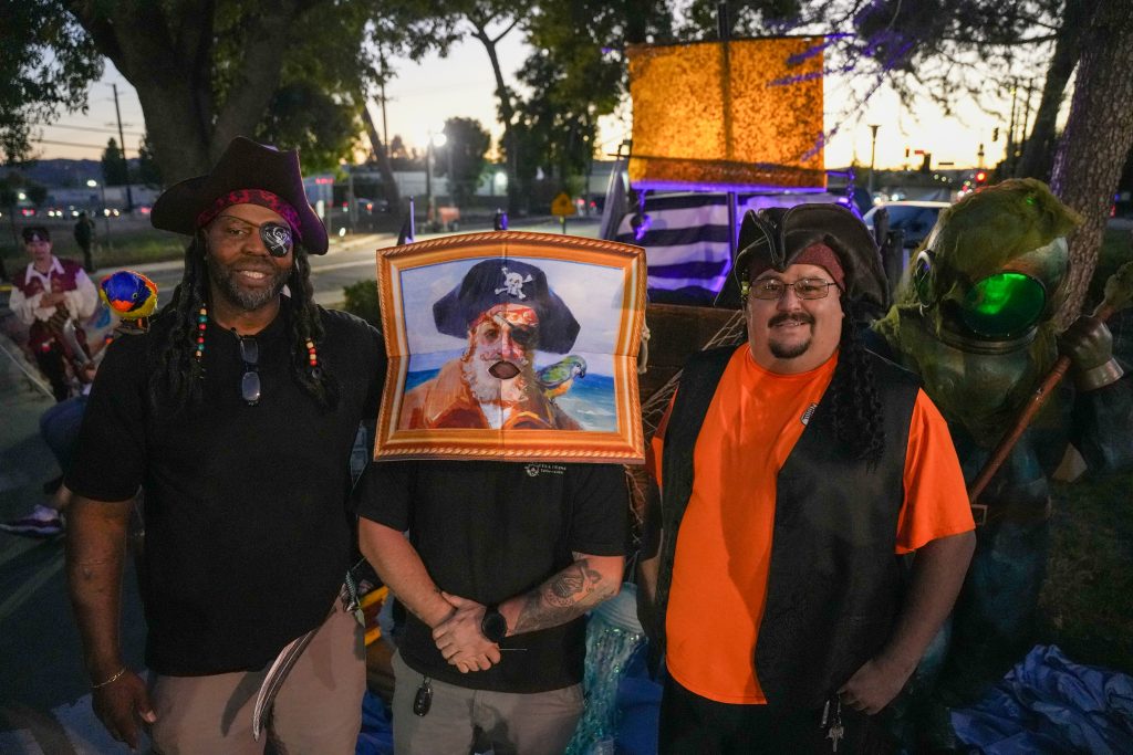 CIM employees dressed as pirates