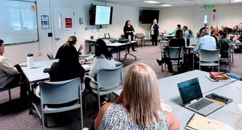 Case Records Services speaking at Sonoma Public Defender's Office