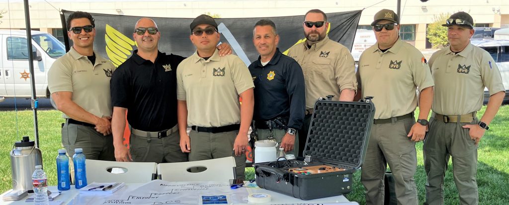 Crisis Response Team booth at Operation Hope at SATF.