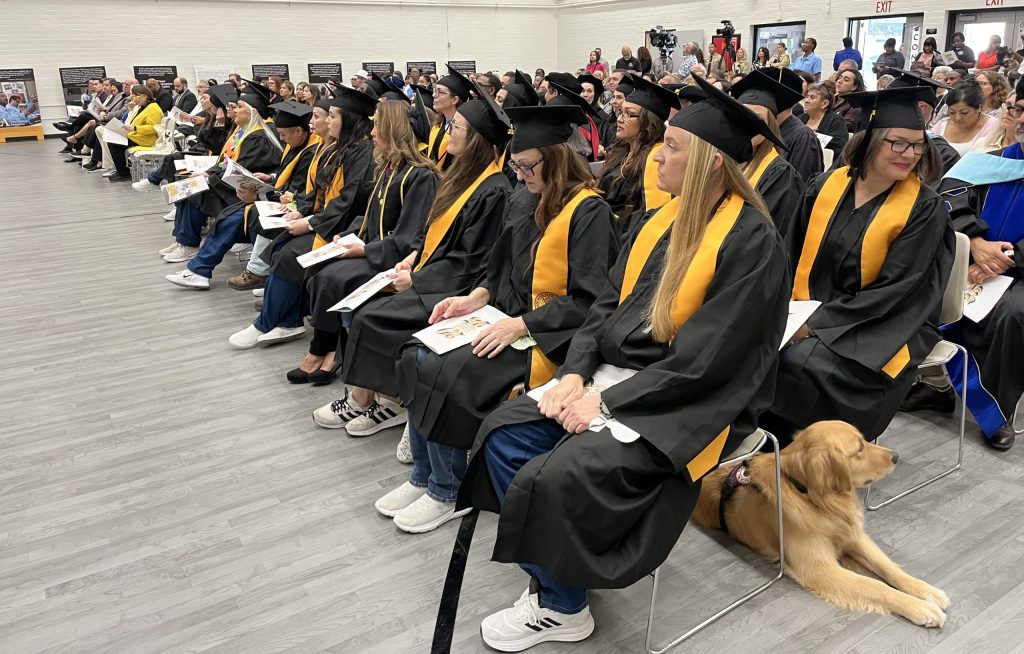 CIW graduates from Cal State LA bachelor's program.