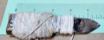 Manufactured weapon at PBSP.