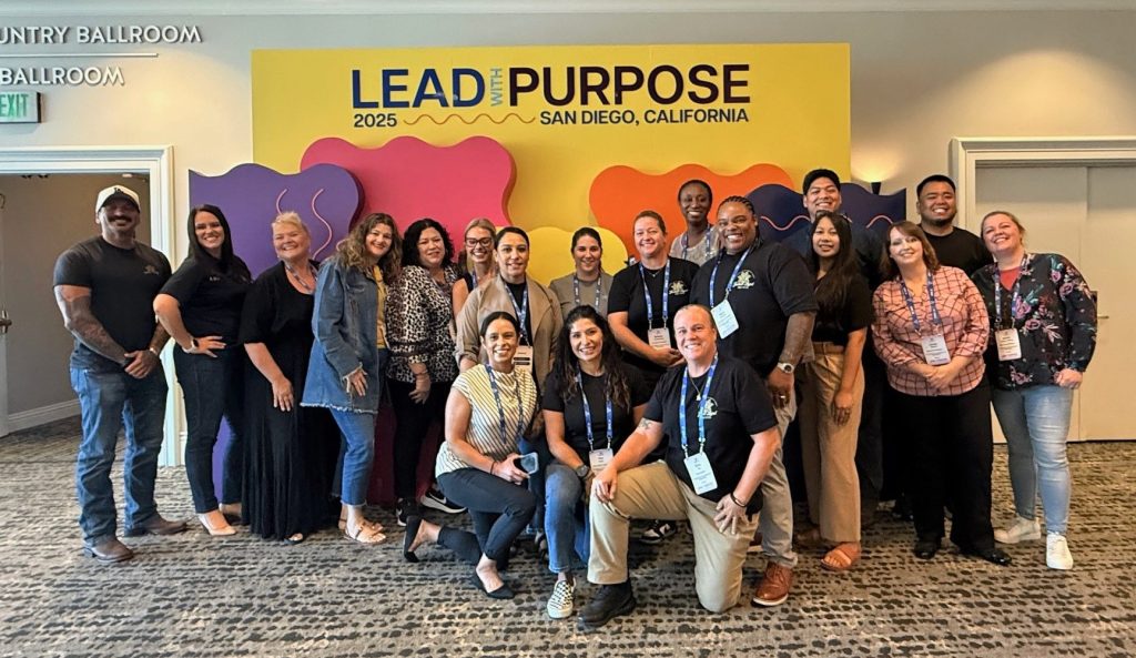 CDCR leadership and recruiters at the Women Leaders in Law Enforcement Conference in San Diego.