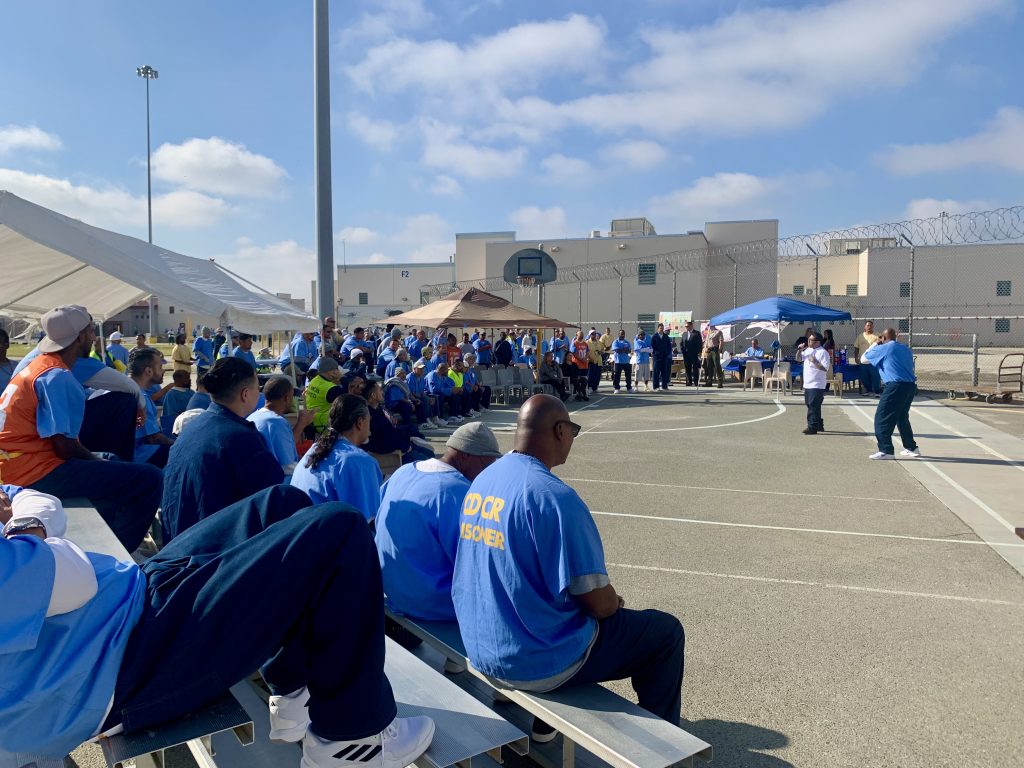 Incarcerated PSSP listening to music