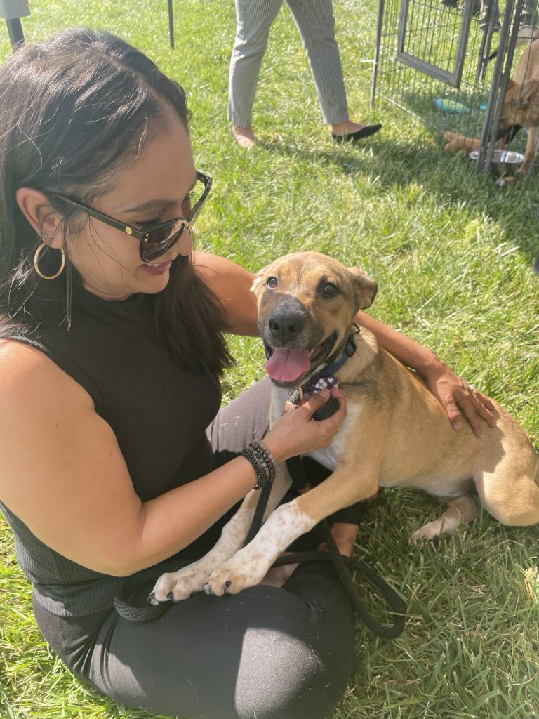 Associate Warden Peterson's family adopted a pet.