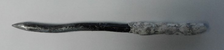 Manufactured weapon contraband found at Solano prison.