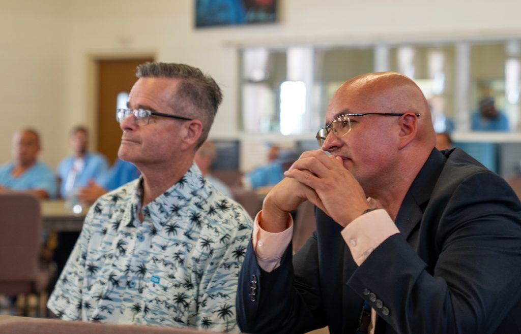 Press contest at San Quentin.