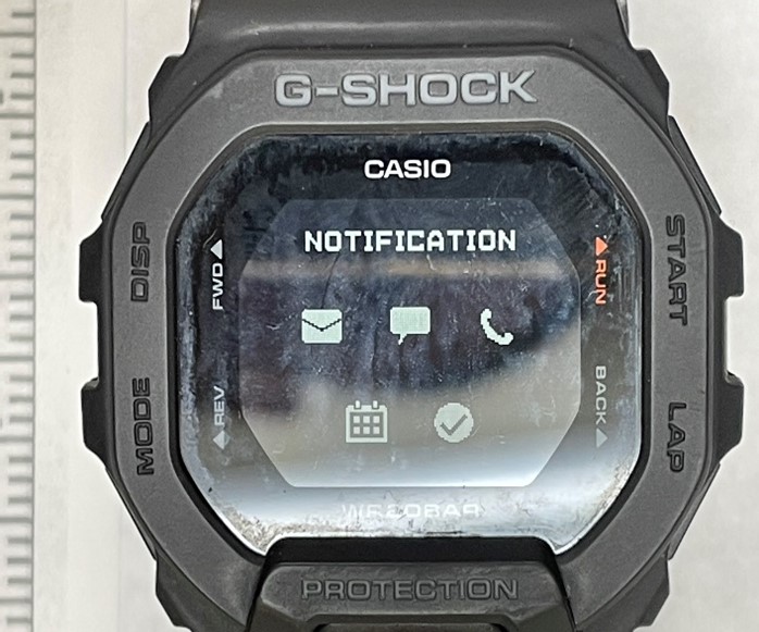 Contraband smart watch at San Quentin Rehabilitation Center.