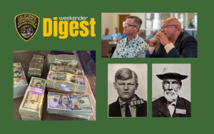 Weekender Digest October 11 featuring public safety, history cemetery tales and San Quentin penal press contest.