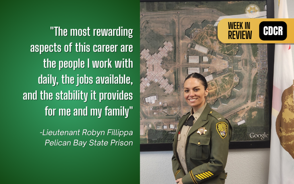 Week in Review October 10, 2025 feature image of Lt. Robyn Fillippa