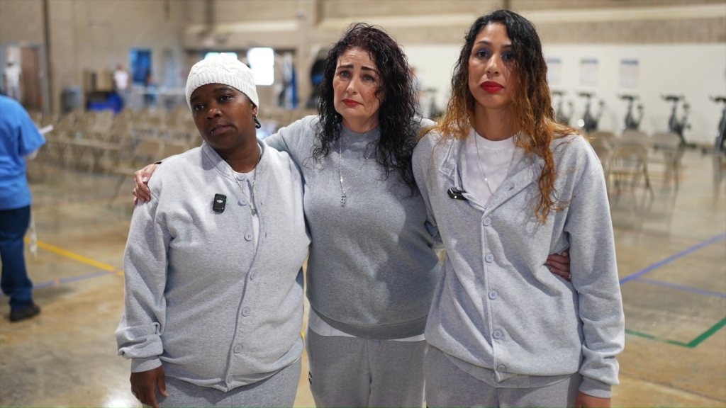 Three incarcerated people discuss the CCWF Veterans Day event.