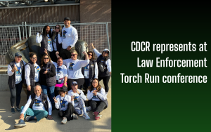 CDCR at law enforcement torch run conference