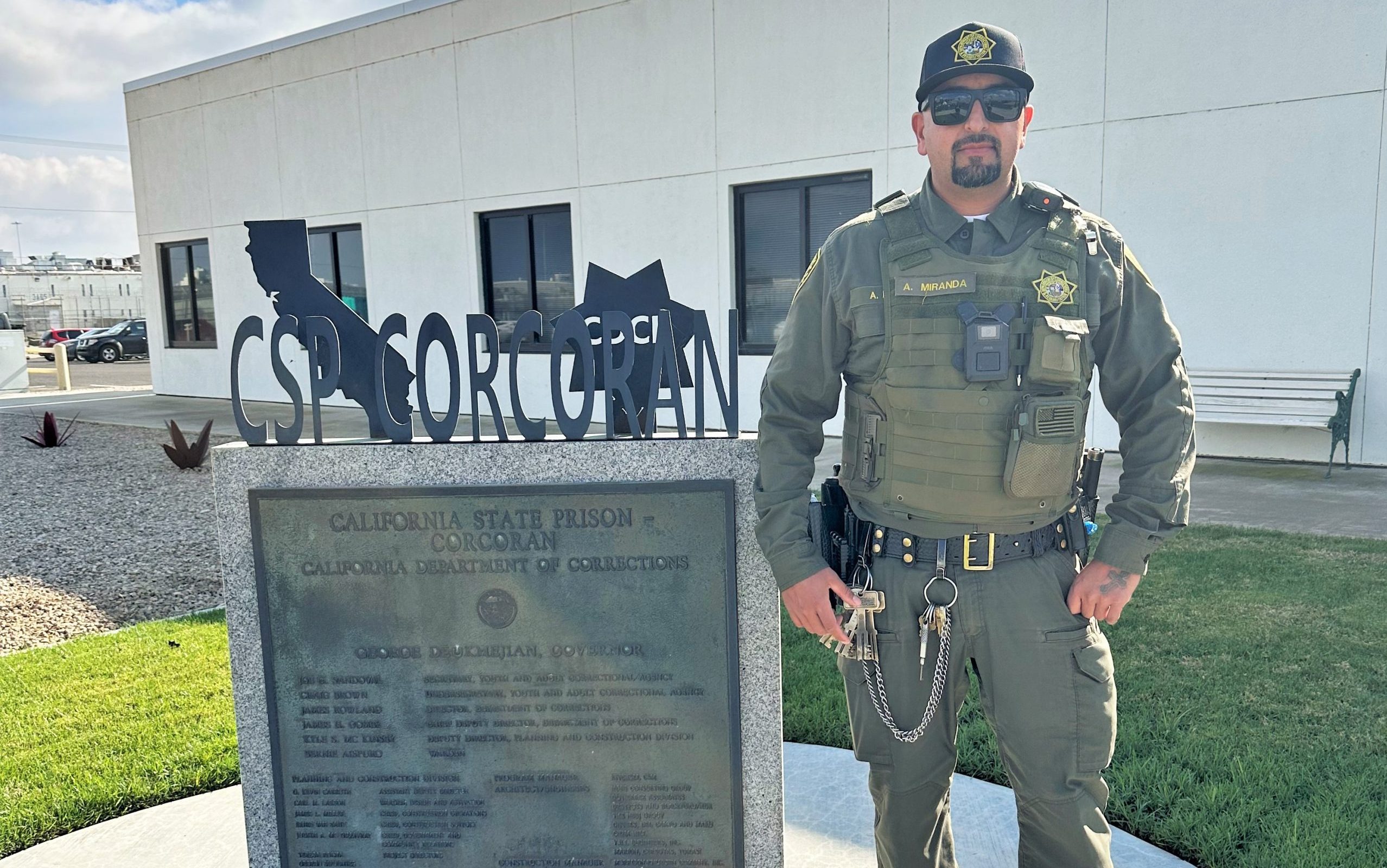 Correctional officer at CSP-Corcoran who helped find a missing hunter in late October 2025.