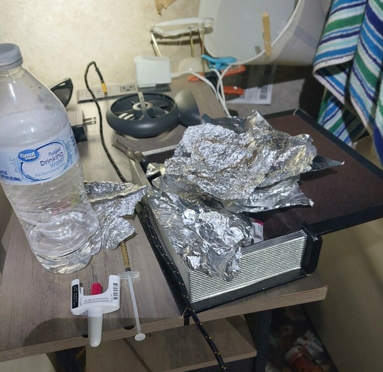 Drug paraphernalia found during Operation Shasta Shield.