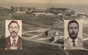 Counterfeiters Emile Bruder and Clement Duchesne were sent to San Quentin in 1903 to serve a five-year federal prison sentence.