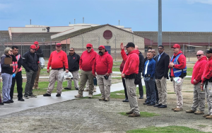 Mass casualty training at Valley State Prison.