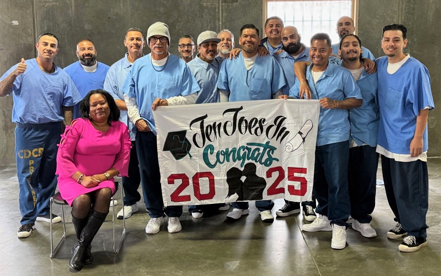 Avenal State Prison Ten Toes In graduation.