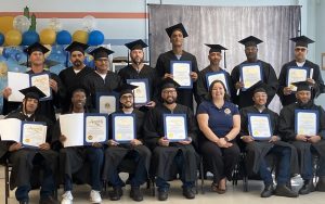 PSSP graduates at Calipatria State Prison.