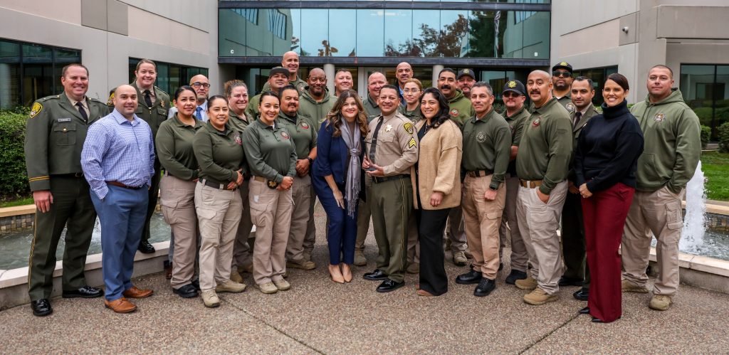 Training sergeants with Sgt. Gastelum.