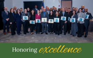 Nominees and honorees at the CPOST Impact Award ceremony held Dec. 11 in Sacramento.