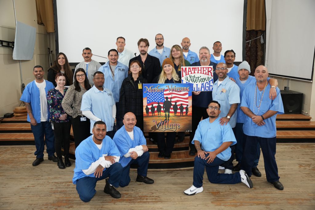 Incarcerated donating art to Mather Veterans Village