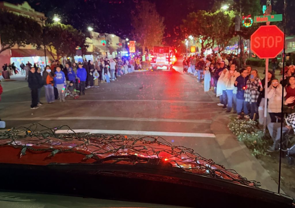 Nearly 800 people attended the Christmas event in Soledad. It was also the first time Gabilan Conservation Camp was invited to participate. 