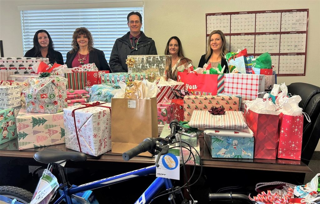 Lassen Family Services thanked High Desert State Prison staff when they dropped off Christmas gifts for the less fortunate in the community.