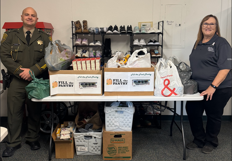 Sierra Conservation Center helps fill the pantry for the holidays.