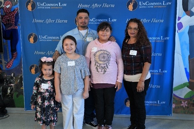 Families attended the graduation at Salinas Valley State Prison in Soledad, California.
