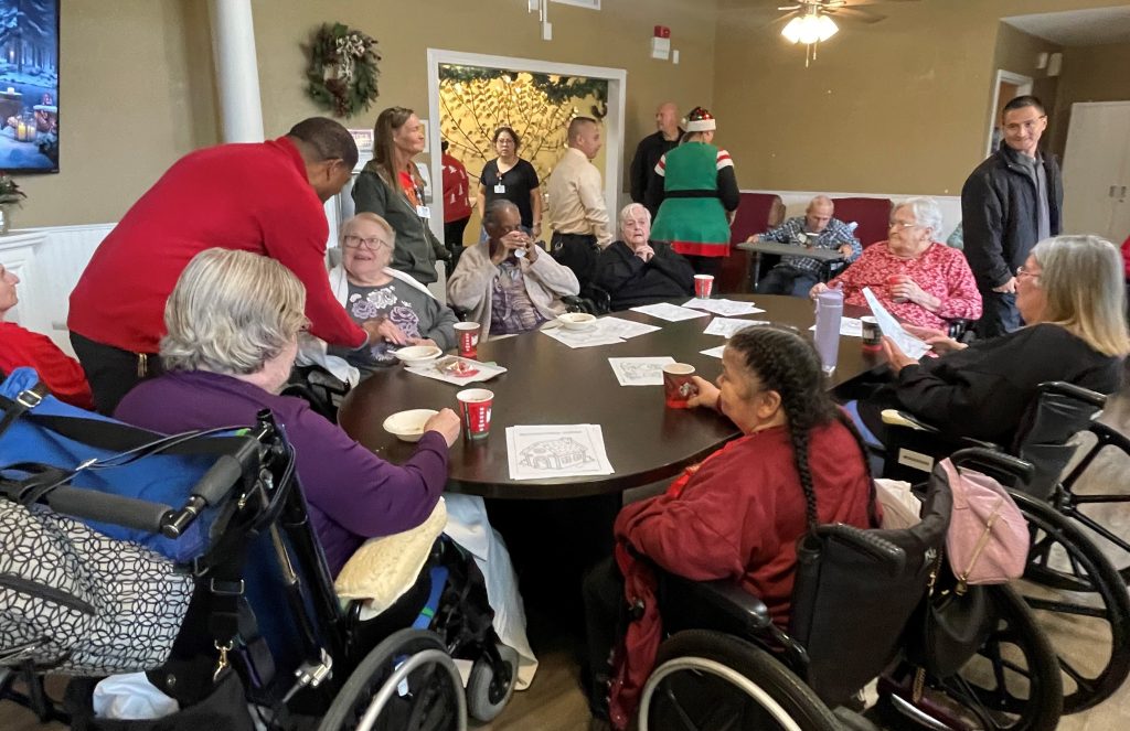 Valley State Prison spending time at Chowchilla Convalescent.