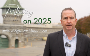 Secretary Jeff Macomber, reflecting on 2025