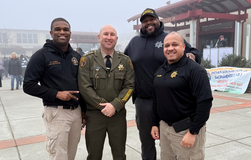 CDCR staff at the MLK March for the Dream event at Sacramento City College.