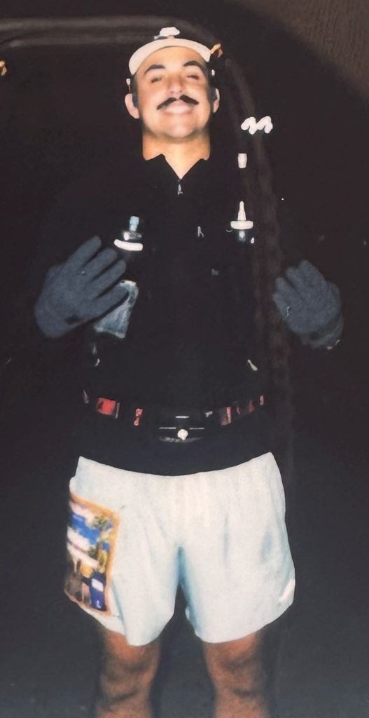 Tahoe Midnight Run runner CMF Officer Marcos Moran-Rodriguez.