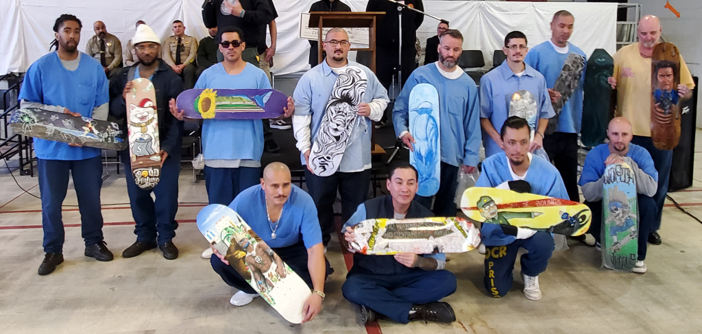 Skateboard Salvage donation