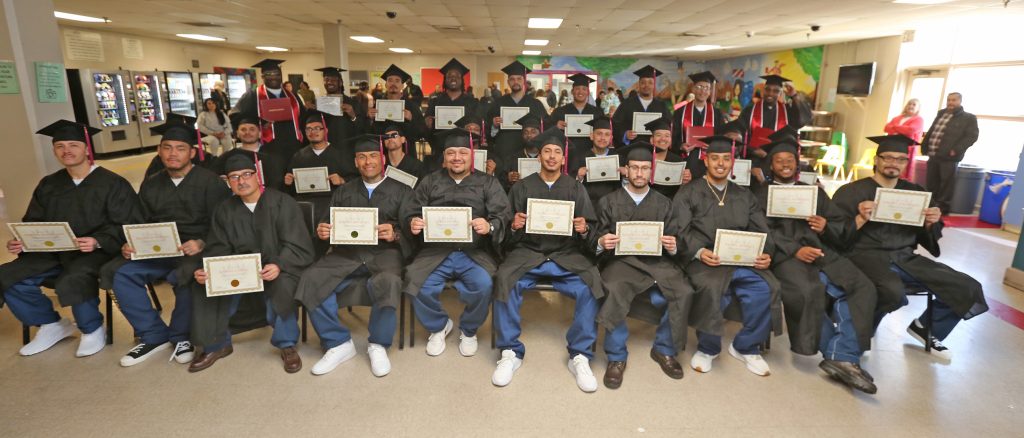 Group photo of education graduates at WSP-RC.