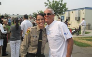 Breann Cantu in 2008 when she graduated the Basic Correctional Officer Academy.