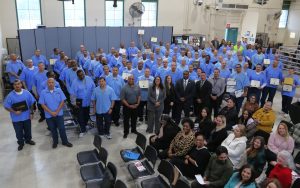 At Folsom State Prison, 126 incarcerated individuals earned job certifications through CALCTRA on Feb. 10, 2026.
