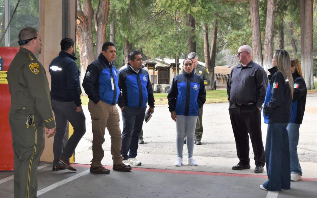 Prison officials from Mexico tour Oak Glen Conservation Camp, Feb. 9, 2026.