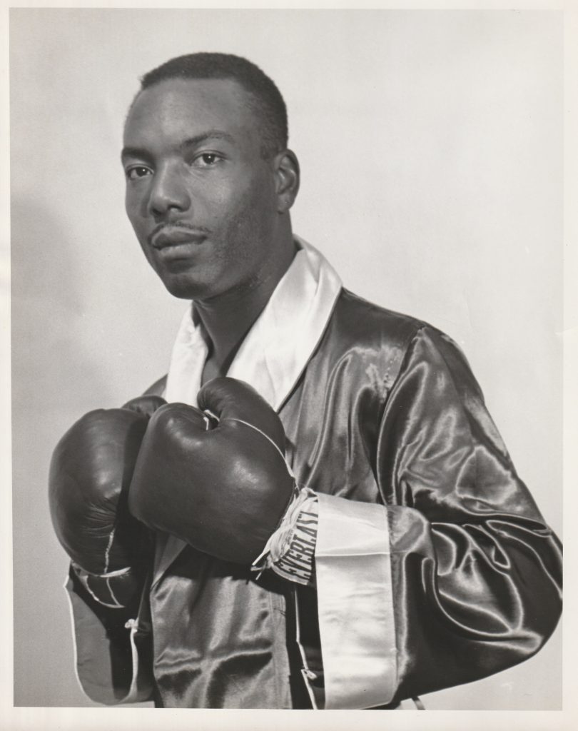 Roosevelt "Ted" Clopton enjoyed boxing while in the military.