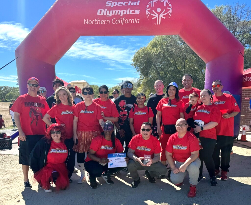 The Polar Plunge team from CHCF. 