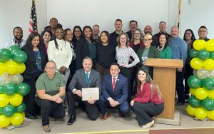 California Health Care Facility, or CHCF, in Stockton recognized nine staff during a promotional ceremony held Feb. 20, 2026.